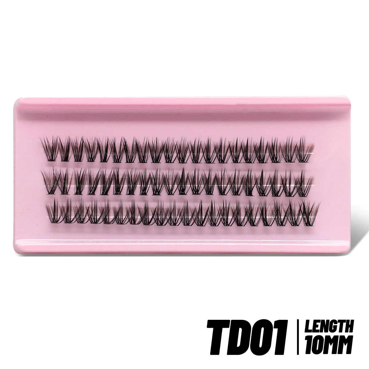 GROINNEYA Eyelashes Clusters 320 pcs Natural Eyelash extension Cluster Lashes Volume Mixed Tray Lashes Cluster Natural Lashes