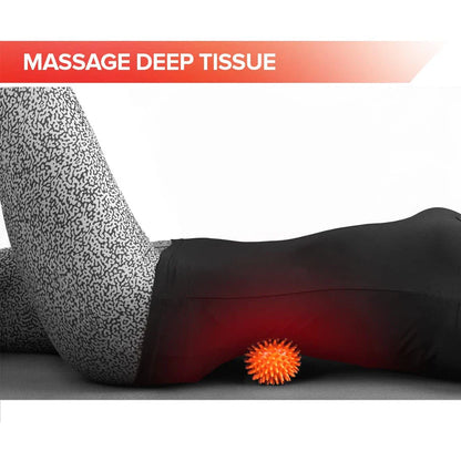1Pcs BOTQTOW Spiky Massage Ball,Physical Therapy Massage Balls,Hard Lacrosse Ball & Spiky Massage Ball for Myofascial Release