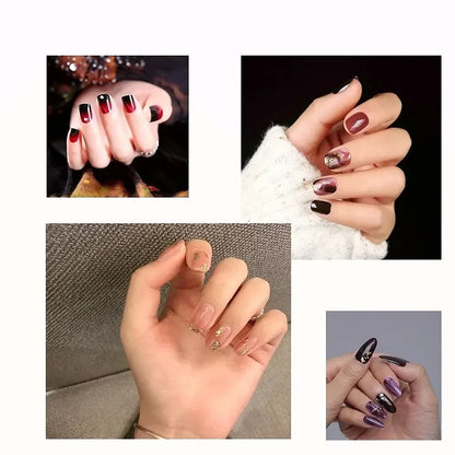 6000Pcs Double-Sided Nail Adhesive Stickers Waterproof Breathable Transparent False Nail Glue Sticker Jelly Nail Tips DIY Tools