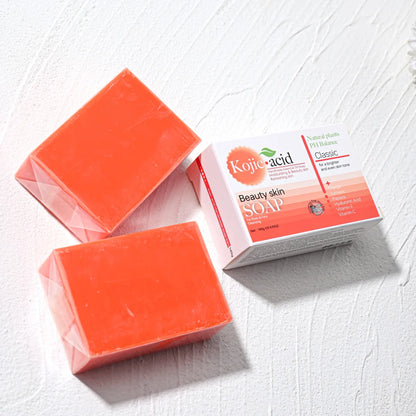 HZ Turmeric Kojic Acid Glutathione Essential Oil Cleansing Soap Deep Cleaning Handmade Soap Bath Soap