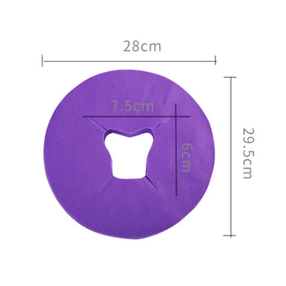 100pc/bag Disposable Massage Table Sheets Headrest Pads Face Pillow Cover Cushion Cover Sheet for Massage Beauty Salon Dedicated