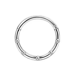 Drperfect Stainless Steel Stud Earrings for Women Men Star Moon Snake Cartilage Screw Back Earring Helix Piercing Jewelry