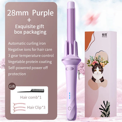 Automatic Hair Curler 28mm/32mm Large Wave Curling Iron Anion Fast Heating Professional Styling Curlers Curling Wand Hair Waver