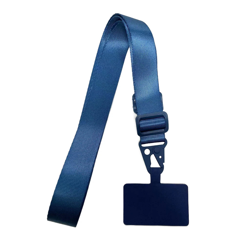 Universal Crossbody Patch Phone Lanyards Mobile Phone Strap Lanyard Nylon Soft Rope Cell Phone Hanging Cord Holder
