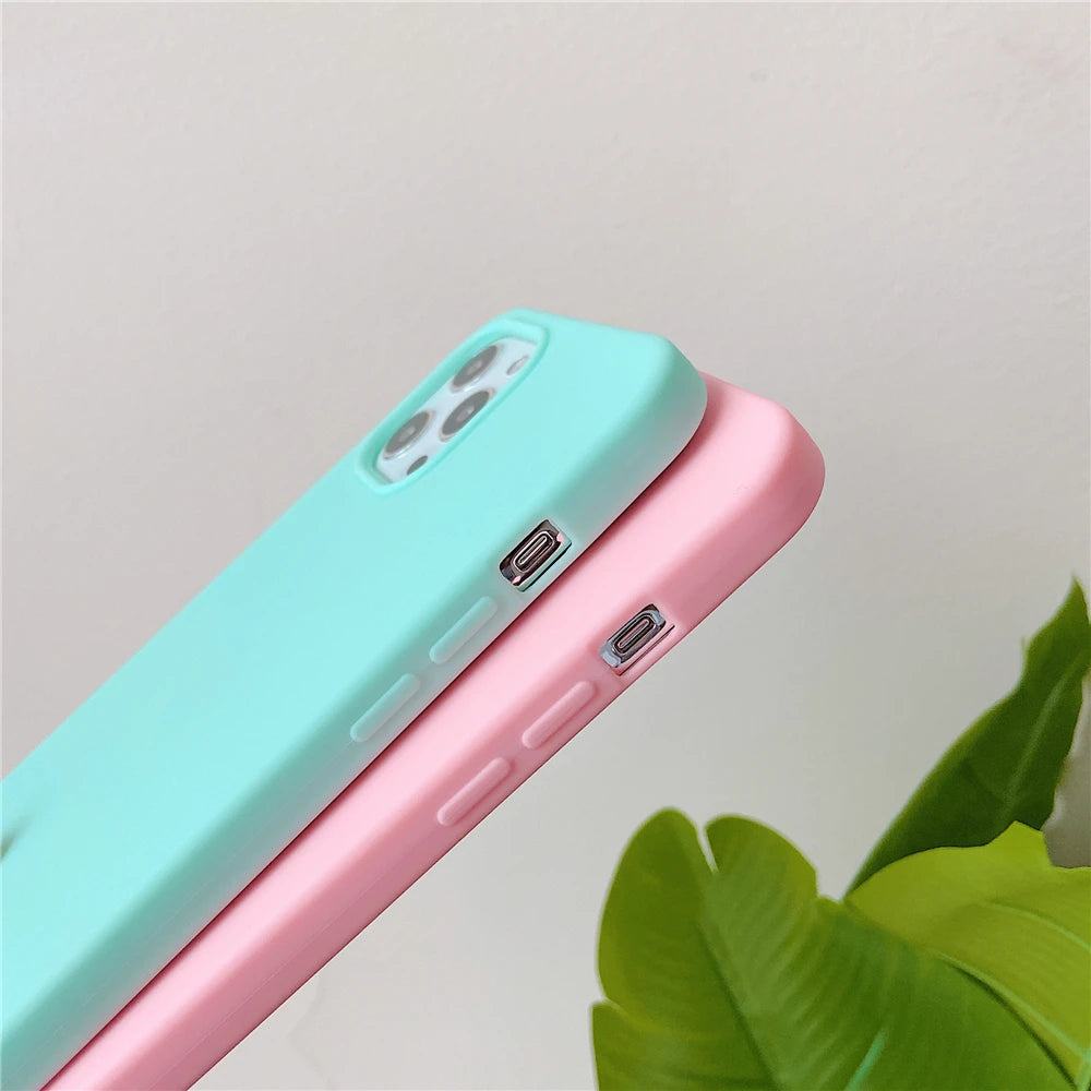 Crossbody Neck Strap Soft Silicone Phone Case For Samsung Galaxy S22 Ultra S21 S20 Plus FE Note 20 10 S10 S9 8 Cord Rope Cover