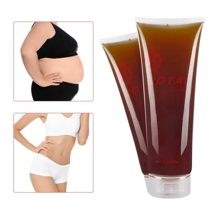 Ultrasonic Gel RF&EMS Massager Cavitation Body Slimming Facial Skin Firming Lifting Tighten Anti Wrinkles Injection Gel Cream