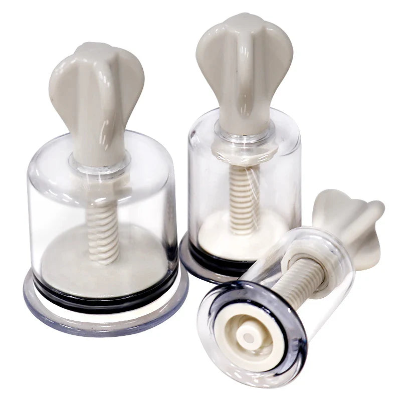 Manual Rotating Cupping Vacuum Cupping Massage Device Suction Cup Anti Cellulite Massager Cupping Nipple Enhancer Cupping Tool