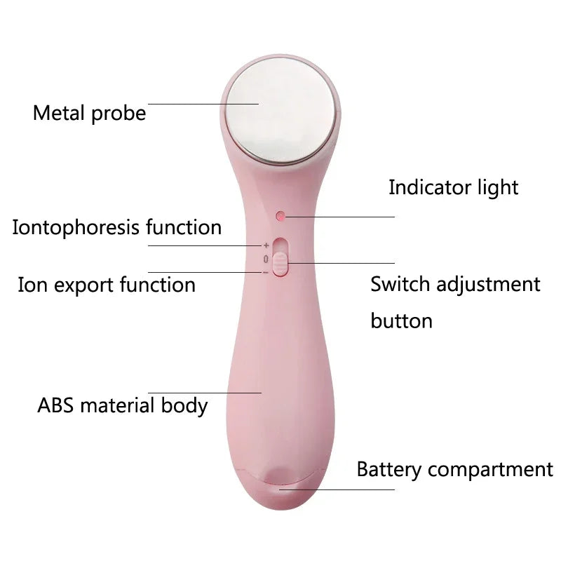 Electric Facial Cleanser High Frequency Ultrasonic for Pore Cleaner Wrinkle Removal Anti-aging Face Lift Facial Massager