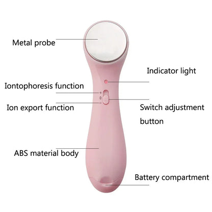 Electric Facial Cleanser High Frequency Ultrasonic for Pore Cleaner Wrinkle Removal Anti-aging Face Lift Facial Massager