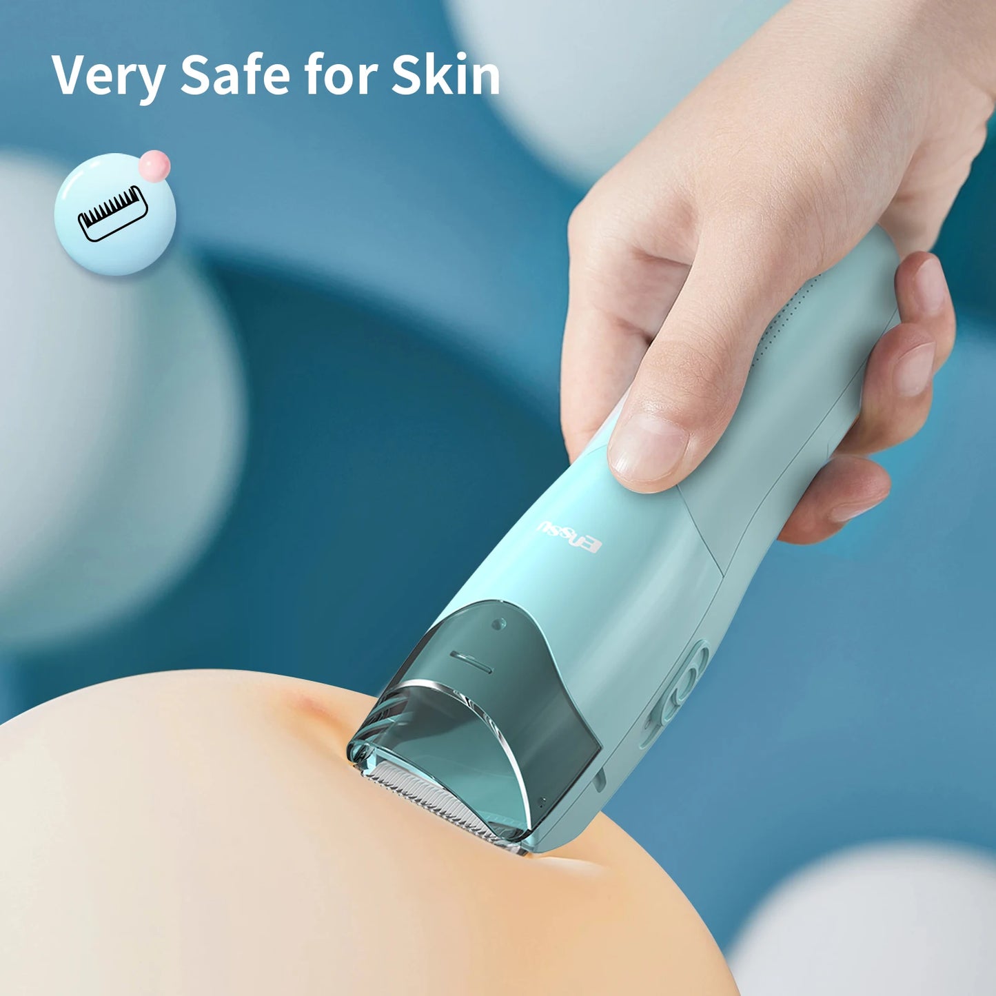 Vacuum Hair Clippers for Kids and Toddler Professional Hair Trimmer Electric Haircut Kit Rechargeable Hair Cutting Machine