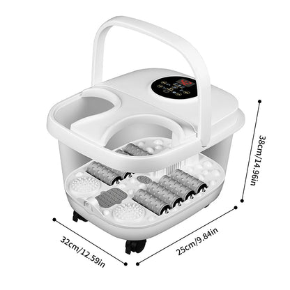 Foldable Thermostatic Foot Massage Tub Houseold Foot Bath Massager Portable Foot Massage Artifact To Promote Blood Circulatio