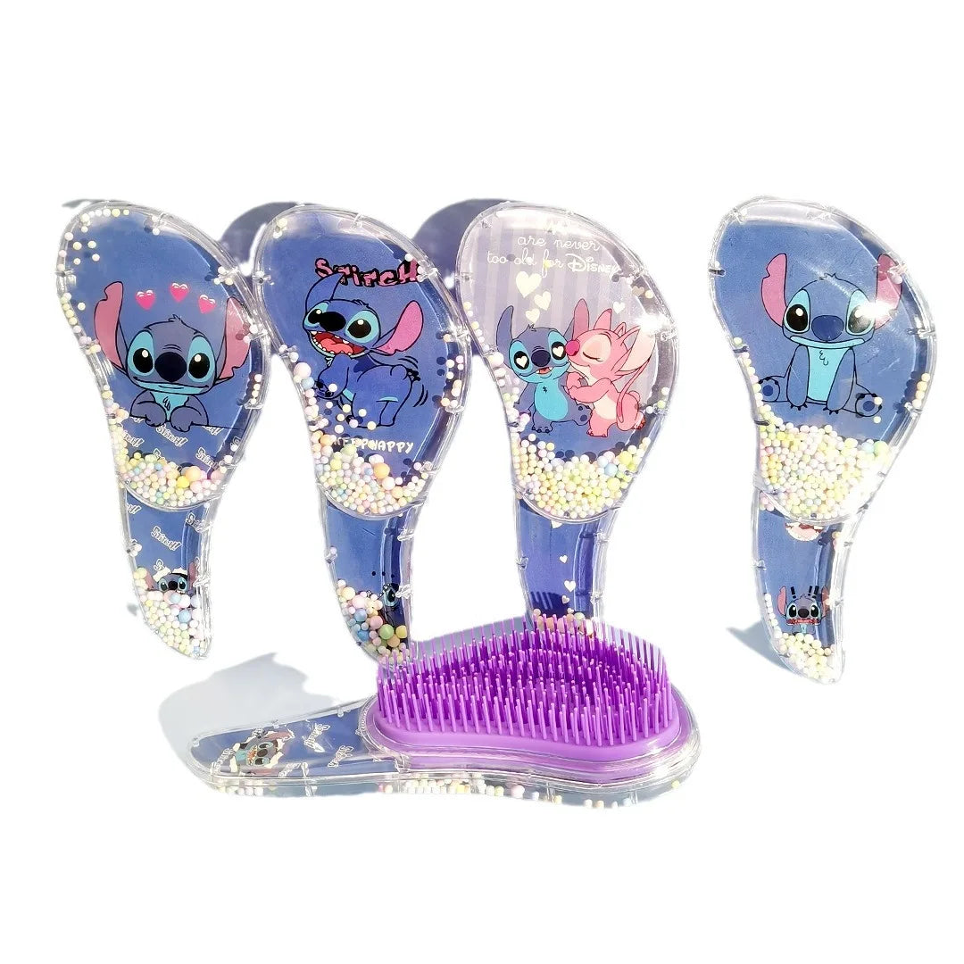 Stitch Hair Comb - Cute Anti-Knot Comb for Girls, Kids Gift, Portable Hair Detangler