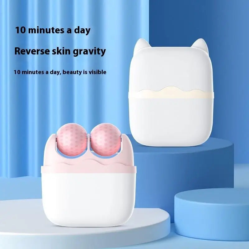 Cold Compress Device Double Head Roller 2 In 1 Ice Massager Relieving Edema Cooling Therapy Tool