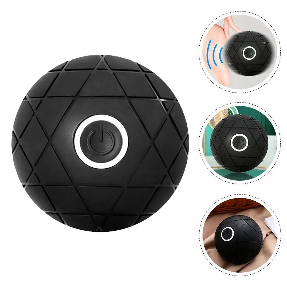 Vibration Massage Ball Yoga Electric Muscle Relaxation Roller Rechargeable