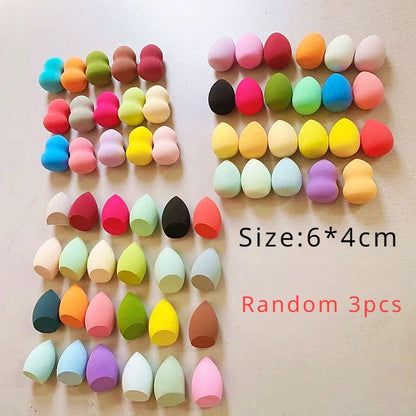 1pc Makeup Sponge Holder Shatterproof Silicone Beauty Make Up Blender Case for Travel Eco-Friendly Gift for Women Girl Wholesale