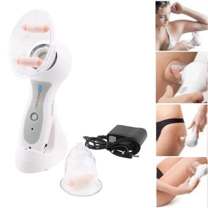 Vacuum Cans Anti Cellulite Suction Cup Massager Portable Face Celluless Body Deep Massage Loss Weight Tool US EU Plug