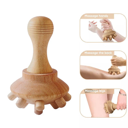 Wood Therapy Massage Maderoterapia Massager Roller Anti Cellulite Slimming Gua Sha Massager For Body Back Foot Masajeador