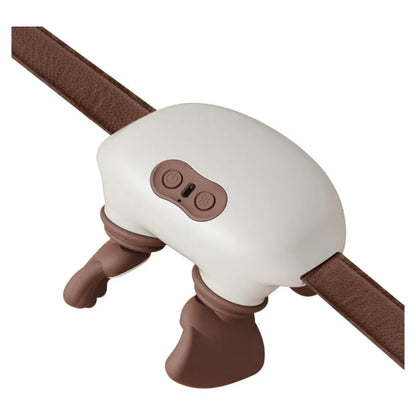 Bionic Thermal Massager Rechargeable Wireless Portable Acupressure Massager Suitable for Neck Back Electric Deep Tissue Massage