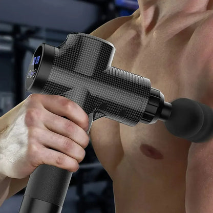 Deep Tissue Massage Gun Portable Facial Muscle Massager Massage Pistool For Back Neck Body Muscle Fitness Tool