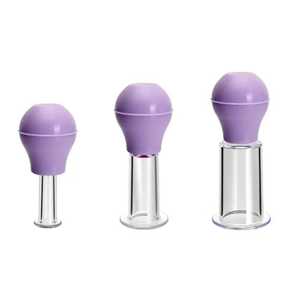Silicone Facial Massage Cups Rubber Vacuum Cupping Cellulite Jar Cups Pvc Face Skin Massager Anti Body Lifting Skin Scrapin U2S7