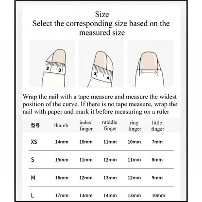 10Pcs Almond Press on Nails with Pink Strawberry Bear Design Acrylic False Nails Cute Full Cover Sweet Girl Wearable Nail Tips