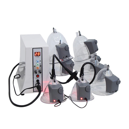 AOKO Vacuum Therapy Machine 35 Cups Butt Lifting Buttocks And Breast Enlargement Pumps Therapy Cupping Massager Salon Machine