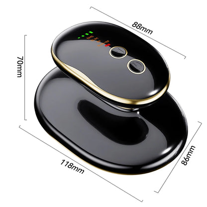 Fat-burning slimming device, radio frequency slimming machine, LED light cellulite reduction massager, black