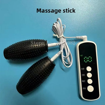 2pcs Hand Shock Conductive Rods for TENS EMS Massager Stimulator Hands Electrode Stick/with 1pcs Connecting Cable/Massager