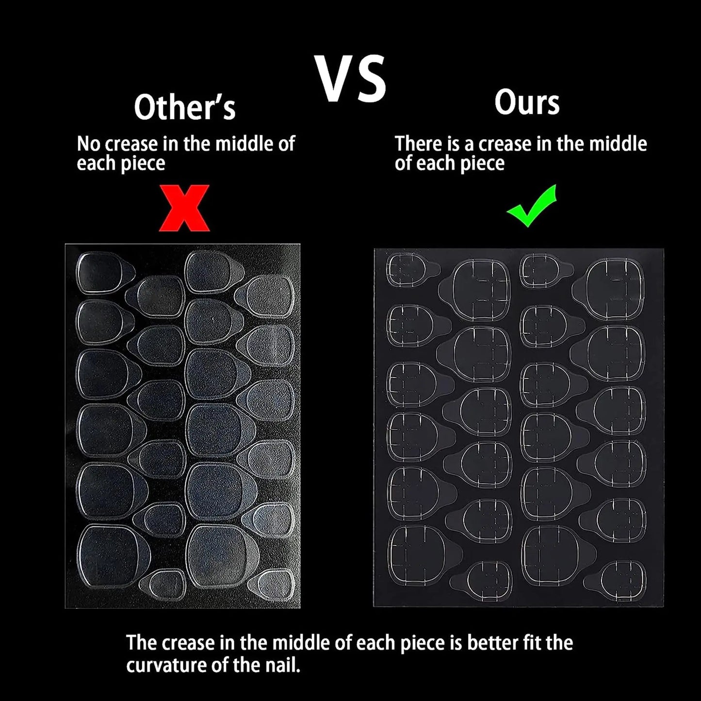 Double Sided Nail Glue Stickers Jelly Gel Glue False Nail Nails Bck Glue Sticker Nails Accessories And Tools Reusable