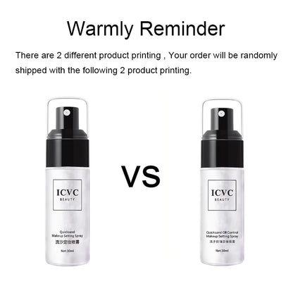 30ml Makeup Fixer Spray Waterproof Sweatproof Long Lasting Oil Control Hydrating Makeup Fixing Setting Spray Cosmetics New