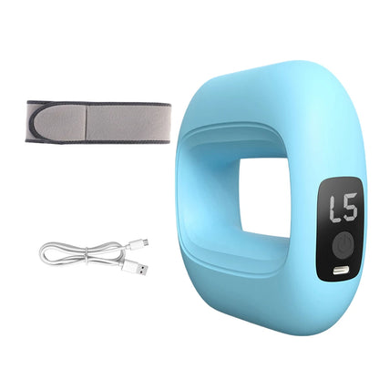 Electric Full-Body Fascia Ring Massager With Belt Multifunctional Exercise Vibration Fitness Massager  Deep Tissue Massage
