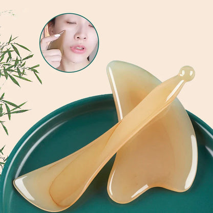 Skin Scraping Resin Gua Sha Massage Board Guasha Tools Plate Face Lifting SPA Massager Scrapers Tools Neck Back Body Legs