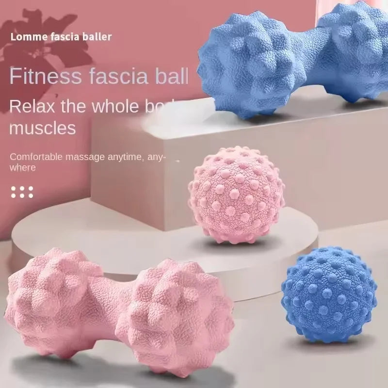 1Pcs Fascia Ball Muscle Massage Tool For Hand Shoulder Neck Sole - Songhua Rolling Ball Yoga Fitness Equipment For Body Care