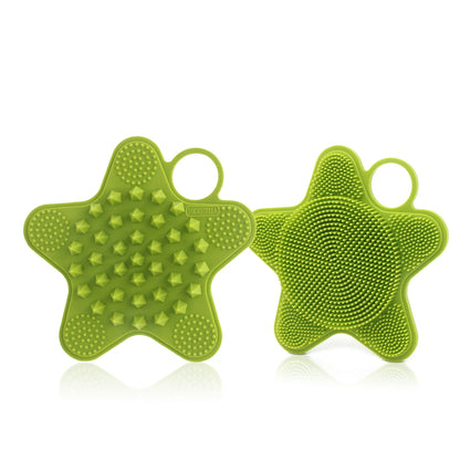 Silicone Shampoo Scalp Hair Brush Massager Head Body Scalp Massage Brush Scalp Massage Brush Comb Magic Handle Brush Spa