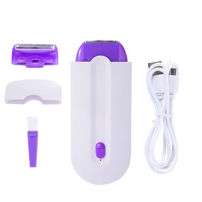 Rechargeable Epilator Hair Removal Kit Laser Touch Hair Removal Device Womens Body Face And Leg Hand Shaver Hair Removal Devices