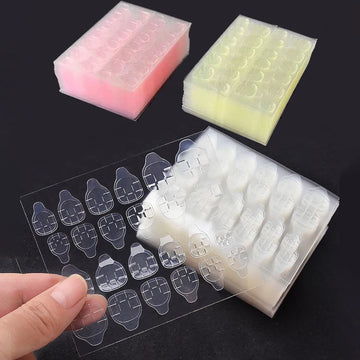 CNHIDS Wearable False Nail Jelly Glue Double Sided Fake Nail Art Adhesive Tape Glue Sticker Nail Glue DIY Manicure Tools