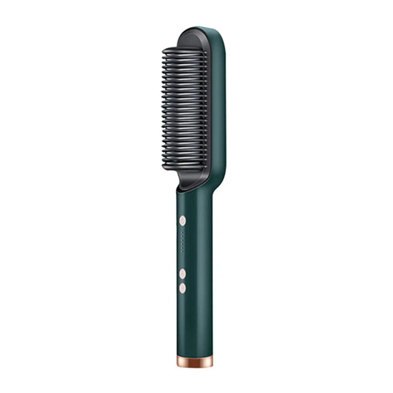 Hair Straightener Professional Ptc Quick Heated Electric Hot Comb Hair  Comb Personal Care Multifunctional Hairstyle Brush