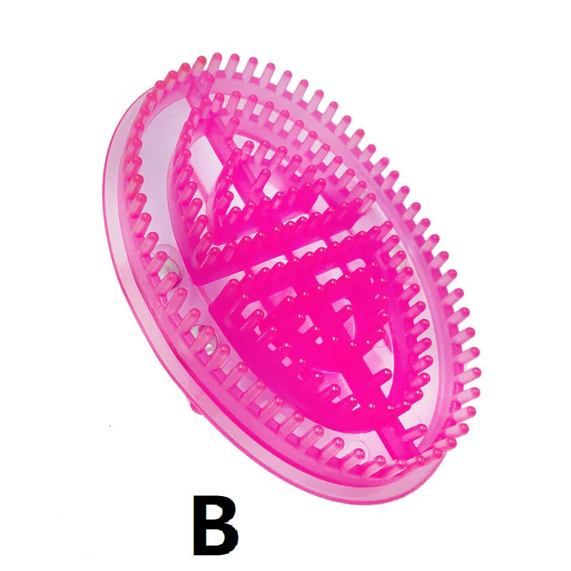 Soft Cellulite Body Massager Brush Gua Sha Scraping Board Massage Brush Scraper Anti Cellulite Slimming Relaxing Scrub Massager