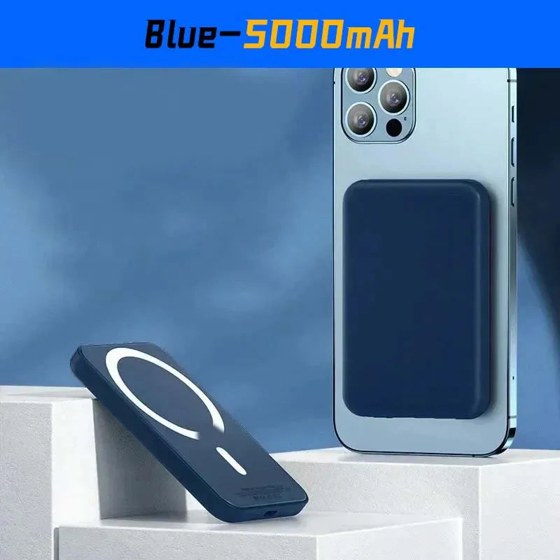 For Magsafe Power Bank 10000mAh Portable Auxiliary Spare External Magnetic Battery Pack Wireless Charger For Iphone 13 14 15 16