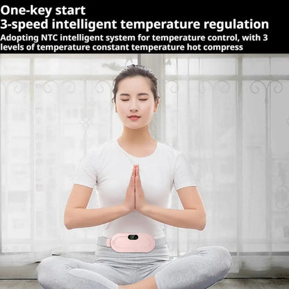 1PCS Smart Heating Uterine Warming Waistband Hot Compress Womb Warmer For Menstrual Cramps Adjustable Temperature Rapid Heating