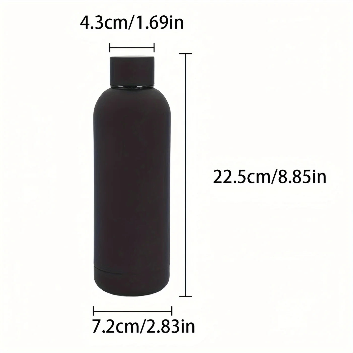 Personalized Carving Text SUS304 Insulated Water Bottle Customized Name Keep Hot Cold Drinks Bottle Perfect for Travel Gifts