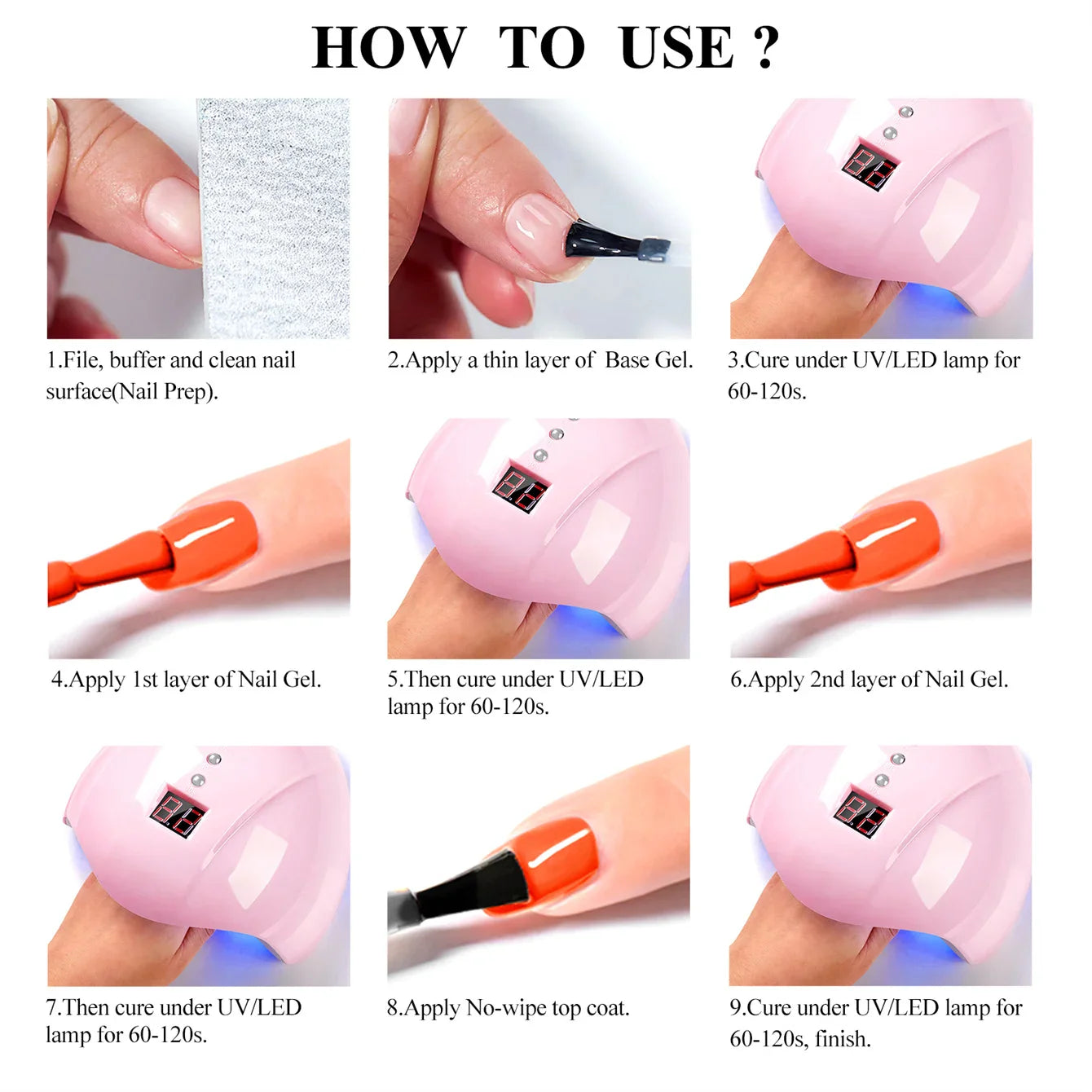 8pcs Nude Jelly Gel Nail Polish Set With Box Translucent Color Semi Permanent Soak Off UV LED Gel Varnish Nail Supplies Manicure