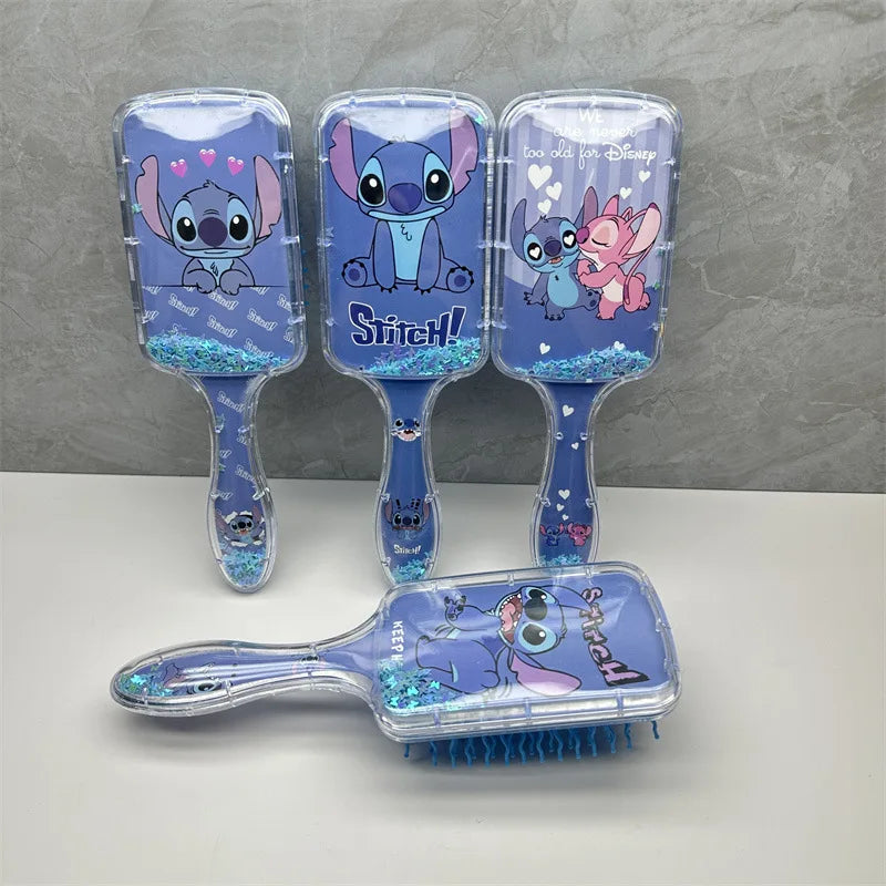 Stitch Hair Comb - Cute Anti-Knot Comb for Girls, Kids Gift, Portable Hair Detangler
