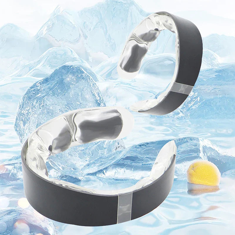 Summer Neck Cooling Collar Reusable Portable Neck Ice Pack Neck Wrap Cooling For Walking Outdoor Activities Relax the neck