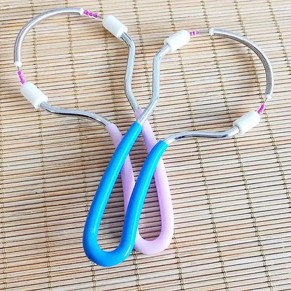 Facial Hair Remover Fine Hair Fetal Spring Facial Hair Removal  Stainless Steel Roller Smooth Spring Bend Face Cleaning Device