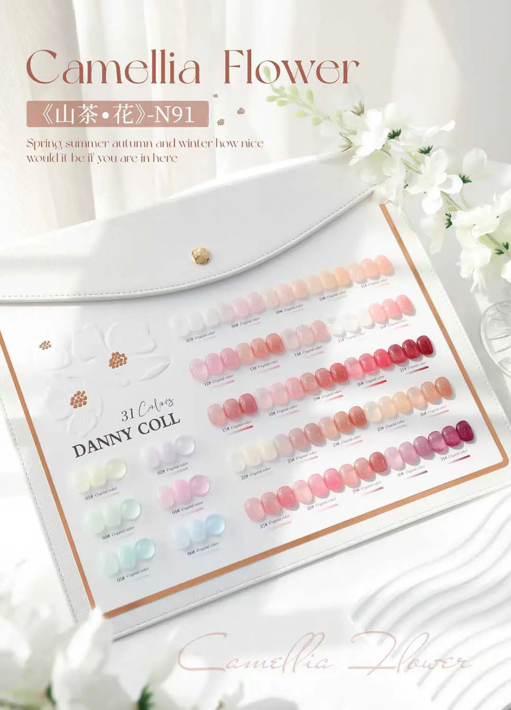 31pcs Tanslucent Jelly Nude Gel Nail Polish Set With Color Display Colorful Varnish Semi Permanent UV LED Nail Art Manicure Gel