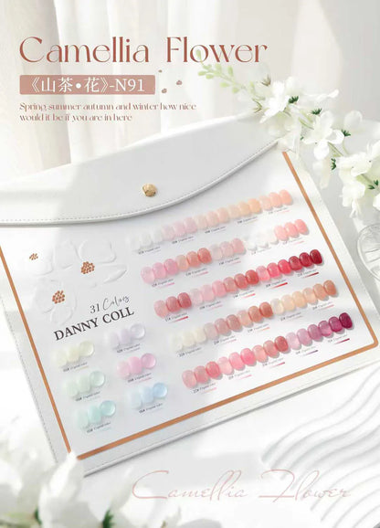 31pcs Tanslucent Jelly Nude Gel Nail Polish Set With Color Display Colorful Varnish Semi Permanent UV LED Nail Art Manicure Gel