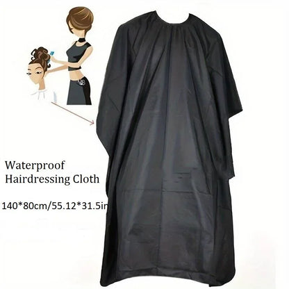 Professional Hair Cutting Apron Salon Barber Cape Hair Cutting Waterproof Cloth Hair Cutting Apron Barber Tools 140*80CM C0026A
