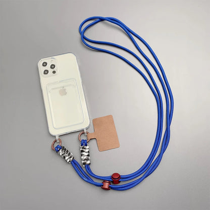 Crossbody Necklace Cord Lanyard Transparent Case For iPhone 11 12 13 14 15 Pro Max 6 7 8 Plus X XR XS Max Strap Hang Rope Cover