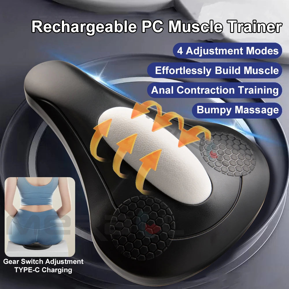Pelvic Floor Exerciser Muscle Trainer Kegel Exerciser Repair Prostate Pelvic Floor Stimulator Floor Ergonomic Trainer Muscle
